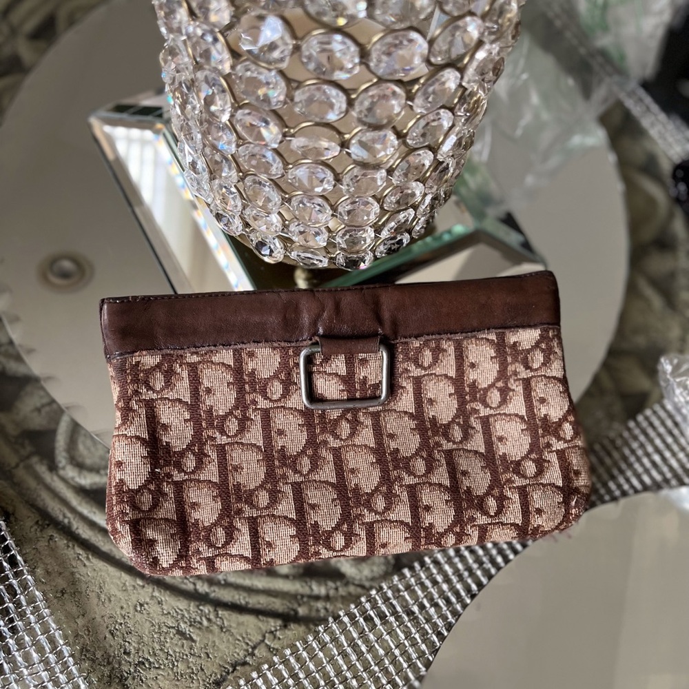 Vintage Christian Dior make up bag.